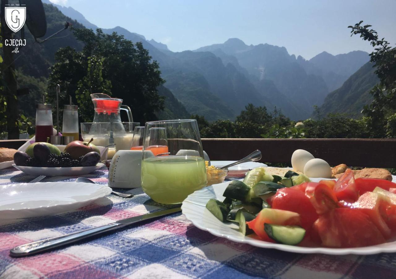 Villa Gjecaj Guesthouse And Restaurant Theth Buitenkant foto